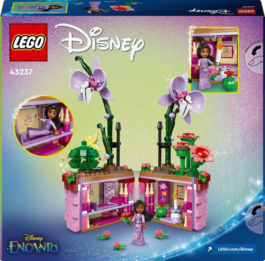 43237 LEGO® Disney Princess Isabella lillepott hind ja info | Klotsid ja konstruktorid | kaup24.ee