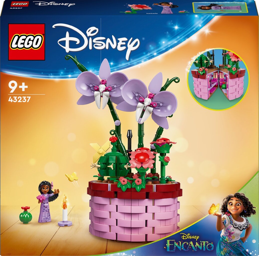 43237 LEGO® Disney Princess Isabella lillepott цена и информация | Klotsid ja konstruktorid | kaup24.ee