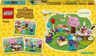 77046 LEGO® Animal Crossing Вечеринка по случаю дня рождения Джулиана цена и информация | Конструкторы и кубики | kaup24.ee