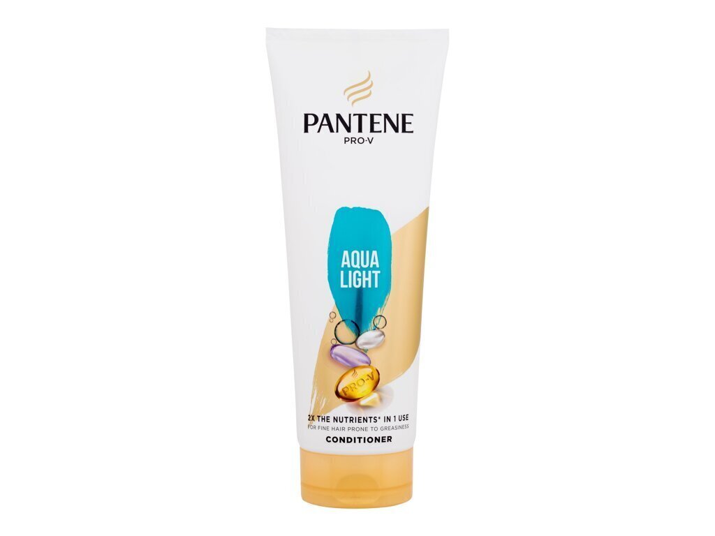 Juuksepalsam Pantene Aqua Light, 2x200 ml цена и информация | Juuksepalsamid | kaup24.ee