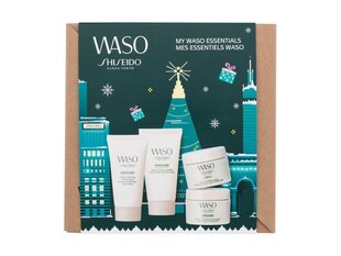 Shiseido Waso Holiday Kit: puhastusvahend, 30 ml + kreem, 15 ml + mask, 15 ml + mask, 30 ml цена и информация | Аппараты для ухода за лицом | kaup24.ee