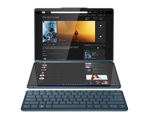 Lenovo Yoga Book 9 13IRU8 82YQ004MMH Tidal Teal цена и информация | Sülearvutid | kaup24.ee