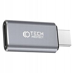 Adapter Tech-Protect UltraBoost USB-C Lightning adapter hall цена и информация | Адаптеры и USB-hub | kaup24.ee