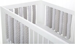 Двусторонняя мягкая защита для кроватки Babymam, 20 шт, gray цена и информация | Товары для безопасности детей дома | kaup24.ee