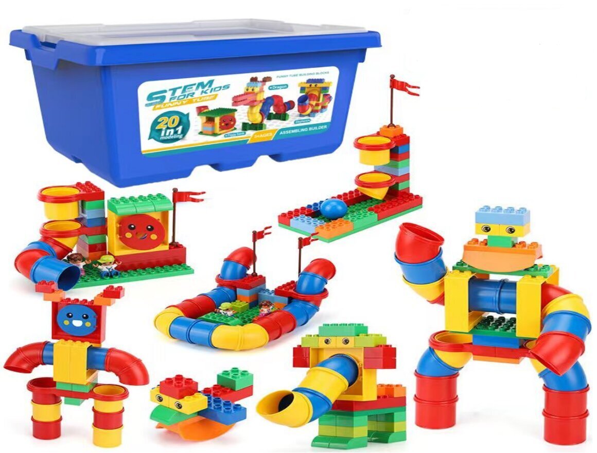 LEGO komplekt, 147 tk. plastkastiga hind ja info | Klotsid ja konstruktorid | kaup24.ee
