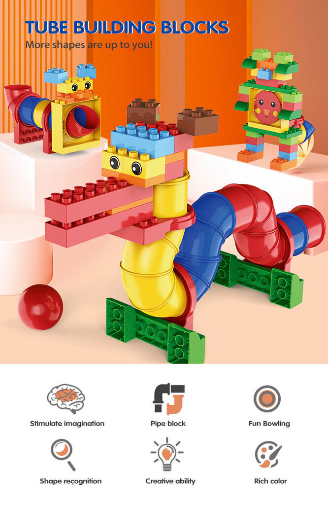 LEGO komplekt, 147 tk. plastkastiga hind ja info | Klotsid ja konstruktorid | kaup24.ee