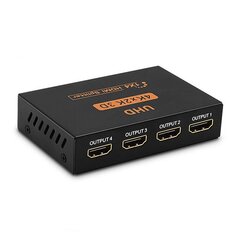 Splitter, HDMI ringkond 1x4 UHD 4K x 2k 3D цена и информация | Адаптеры и USB-hub | kaup24.ee