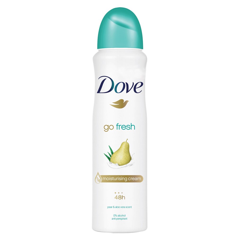 Deodorant Dove Go Fresh naistele, 150 ml, 6 tk цена и информация | Deodorandid | kaup24.ee