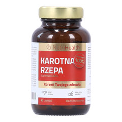 Nutri -tervise toidulisand Karotell Velcro, 60 kapslit hind ja info | Vitamiinid, toidulisandid, preparaadid tervise heaoluks | kaup24.ee