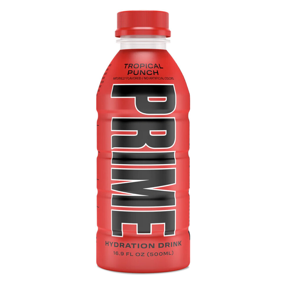 Isotooniline jook Prime UK Tropical Punch, 500ml hind ja info | Karastusjoogid | kaup24.ee