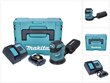 Makita DBO 180 SY1J akuga ekstsentriline lihvmasin 18 V 125 mm + 1x aku 1,5 Ah + laadija + Makpac hind ja info | Lihvmasinad ja ketaslõikurid | kaup24.ee