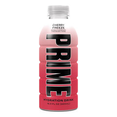 Isotooniline jook Prime UK Cherry freeze, 500ml hind ja info | Karastusjoogid | kaup24.ee