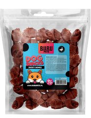 Bubu Pets pardisõlmed kanalihaga, 500g hind ja info | Maiustused koertele | kaup24.ee