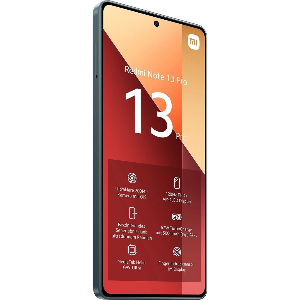 Xiaomi Redmi Note 13 Pro 8/256GB Dual-Sim Forest Green hind ja info | Telefonid | kaup24.ee