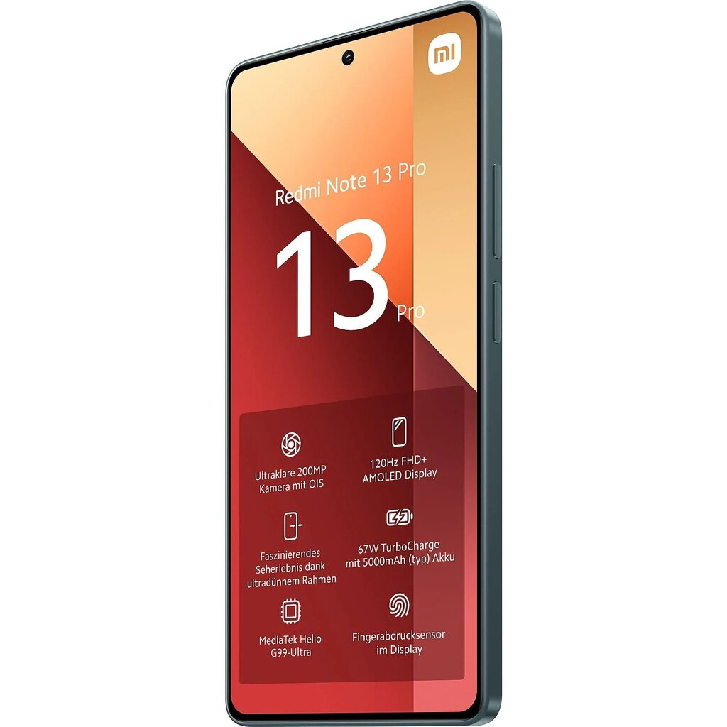 Xiaomi Redmi Note 13 Pro 8/256GB Dual-Sim Forest Green hind ja info | Telefonid | kaup24.ee