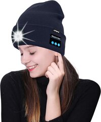 Музыкальная шапка со светодиодной подсветкой цена и информация | Женские шапки | kaup24.ee