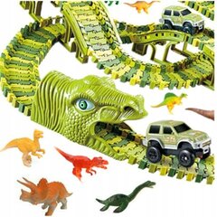 Гоночная трасса с аксессуарами Wild Dino, 240 д. цена и информация | Игрушки для мальчиков | kaup24.ee