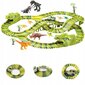 Dinosauruste võidusõidu rada koos lisaseadmetega Wild Dino цена и информация | Poiste mänguasjad | kaup24.ee