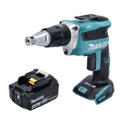 Аккумуляторный шуруповерт Makita DFS 452 M1J 18 В с аккумулятором и без зарядного блока цена и информация | Шуруповерты, дрели | kaup24.ee