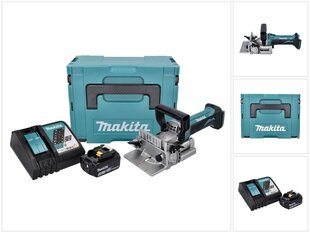 Аккумуляторная шовная фреза Makita Dpj 180 RM1, 18 В, с аккумулятором и зарядным блоком цена и информация | Фрезы | kaup24.ee