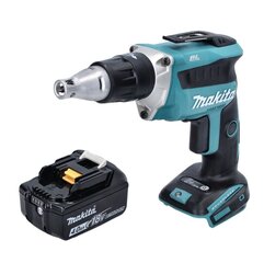 Аккумуляторный шуруповерт Makita DFS 452 M1 18 В с аккумулятором без зарядного блока цена и информация | Шуруповерты, дрели | kaup24.ee