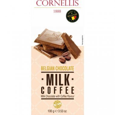 Piimašokolaad "Cornellis" Milk Coffee, 100 g цена и информация | Maiustused | kaup24.ee