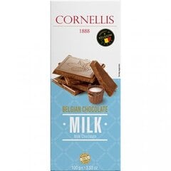 Piimašokolaad "Cornellis" Milk, 100 g hind ja info | Cornellis Toidukaubad | kaup24.ee