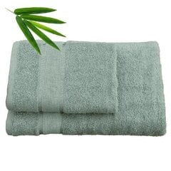 Bradley bambusrätik, 70 x 140 cm, roheline hind ja info | Rätikud, saunalinad | kaup24.ee