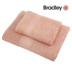 Bradley froteerätik, 100 x 150 cm, õrnroosa, 3tk hind ja info | Rätikud, saunalinad | kaup24.ee