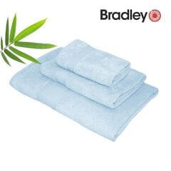 Bradley bambusrätik, 30 x 50 cm, helesinine, 450 g/m², 5tk hind ja info | Rätikud, saunalinad | kaup24.ee