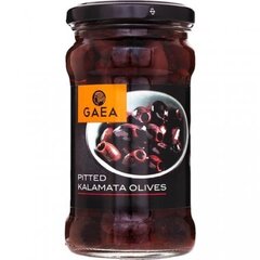 Oliivid pruunid "Gaea" Kalamata, ilma seemneteta, 290 g hind ja info | Hoidised, keedised, konservid | kaup24.ee