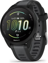 Garmin Forerunner® 165 Black/Slate Grey цена и информация | Смарт-часы (smartwatch) | kaup24.ee