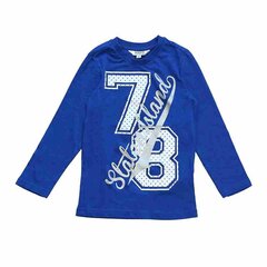 Футболка для мальчиков Kanz, синяя цена и информация | Рубашки для мальчиков | kaup24.ee