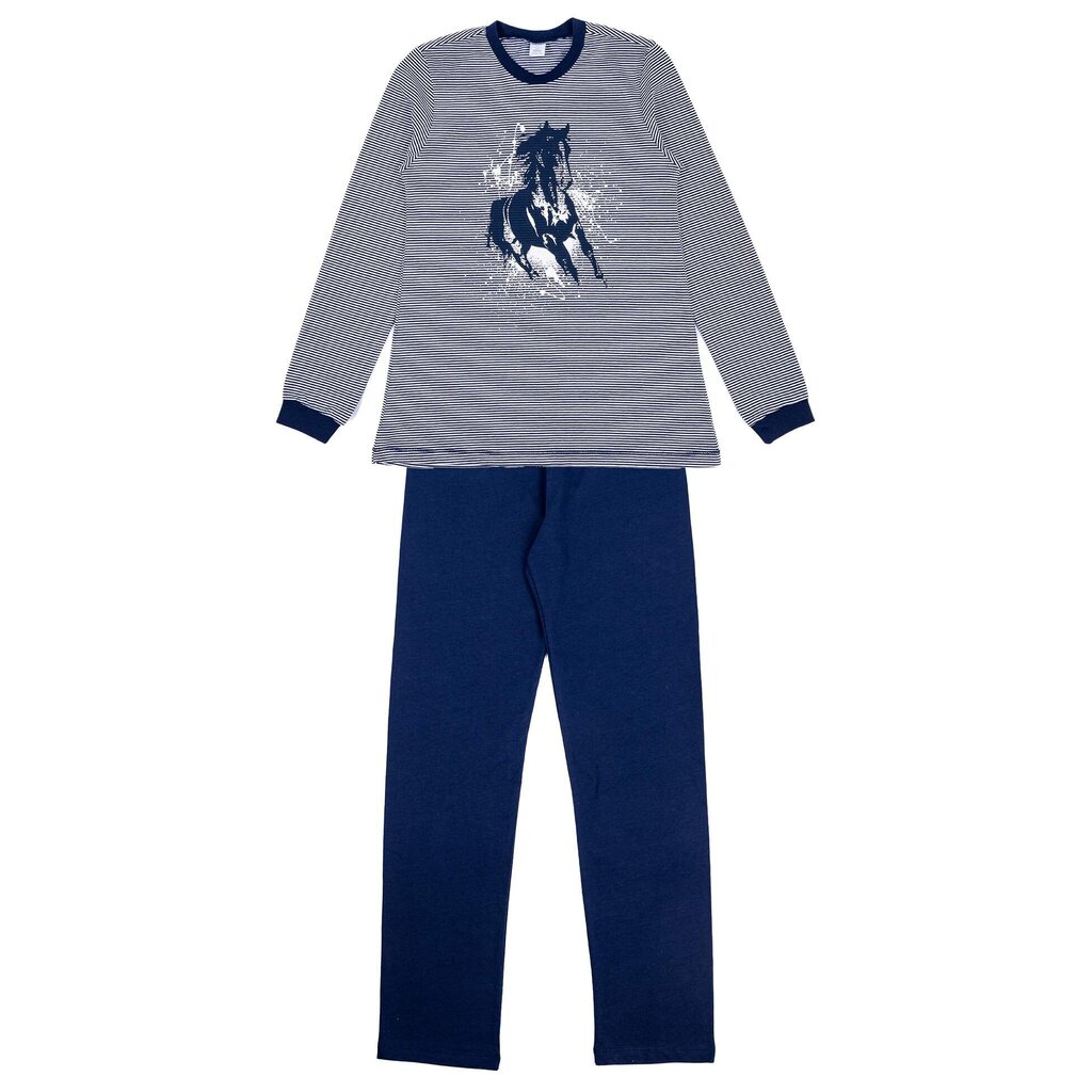 Pidžaama poistele Kanz, sinine цена и информация | Poiste hommikumantlid ja pidžaamad | kaup24.ee