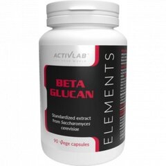 Toidulisand "Activlab" Elements Beta Glucan, 90 kapslit hind ja info | Vitamiinid, toidulisandid, immuunsuse preparaadid | kaup24.ee