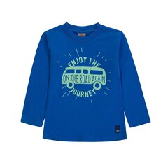 T-särk poistele Kanz, sinine цена и информация | Рубашки для мальчиков | kaup24.ee