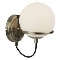 Searchlight настенный светильник Sphere 7091AB цена и информация | Настенный светильник Конусы | kaup24.ee