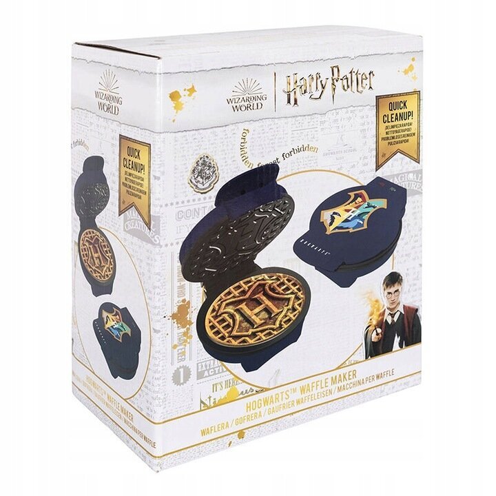 Vahvlimasin Harry Potter Hogwarts, 850 W hind ja info | Vahvliküpsetajad ja pannkoogiküpsetaja | kaup24.ee