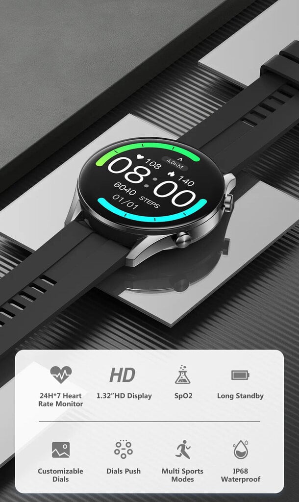 Oromed Oro Fit 7 Pro цена и информация | Nutikellad (smartwatch) | kaup24.ee