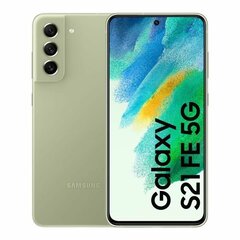 Samsung Galaxy S21 FE 5G SM-G990BLGFEUH Olive цена и информация | Мобильные телефоны | kaup24.ee