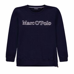 Толстовка с логотипом для девочек с длинным рукавом Marc O'Polo, темно-синяя цена и информация | Свитеры, жилетки, пиджаки для девочек | kaup24.ee