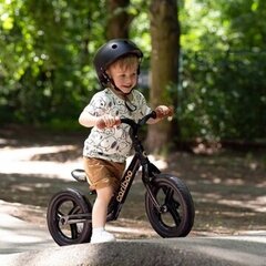 Беговел Cariboo Magnesium Pro 12 дюймов, коричневый, черный цена и информация | Детский трехколесный велосипед - коляска с удобной ручкой управления для родителей Riff F95941 2в1, фиолетовый | kaup24.ee