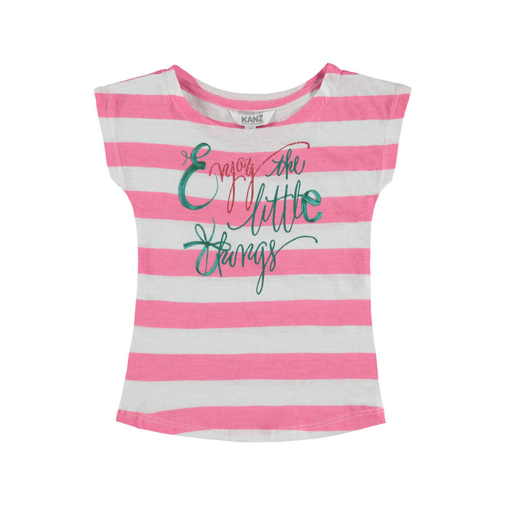 T-särk tüdrukutele Kanz, roosa hind ja info | Tüdrukute särgid | kaup24.ee