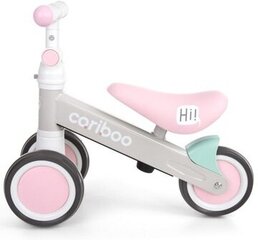 Беговел Cariboo Friends LJ-AS-007-P, розово-серый  цена и информация | Детский трехколесный велосипед - коляска с удобной ручкой управления для родителей Riff F95941 2в1, фиолетовый | kaup24.ee