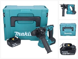 Аккумуляторный перфоратор Makita DHR 183 F1J, 18 В, с аккумулятором, без блока для зарядки цена и информация | Перфораторы | kaup24.ee