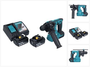 Akuperforaator Makita Dhr 183 RG, 18 V, koos aku ja laadijaga hind ja info | Lööktrellid | kaup24.ee