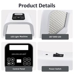 Светодиодный светильник для ухода за кожей цена и информация | Согревающие приборы | kaup24.ee