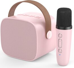 Портативная Bluetooth колонка с беспроводным микрофоном цена и информация | Аудио колонки | kaup24.ee