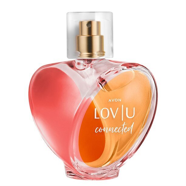 Lille-puuvilja aroomiga parfüümvesi Avon LOV U Connected, 50ml цена и информация | Naiste parfüümid | kaup24.ee