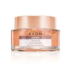 Восстанавливающий ночной гель для лица с экстрактом зеленого чая, Avon True Nutra Effects Ageless,  50мл цена и информация | Кремы для лица | kaup24.ee